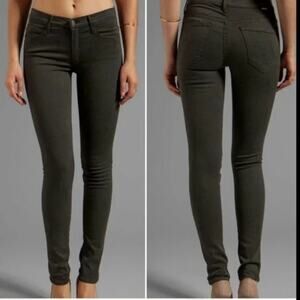 MOTHER X Freja The Muse Jeans Games Girls Play Skinny Hematite Grey Size 28